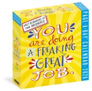 You Are Doing a Freaking Great Job Page-A-Day® Calendar 2026